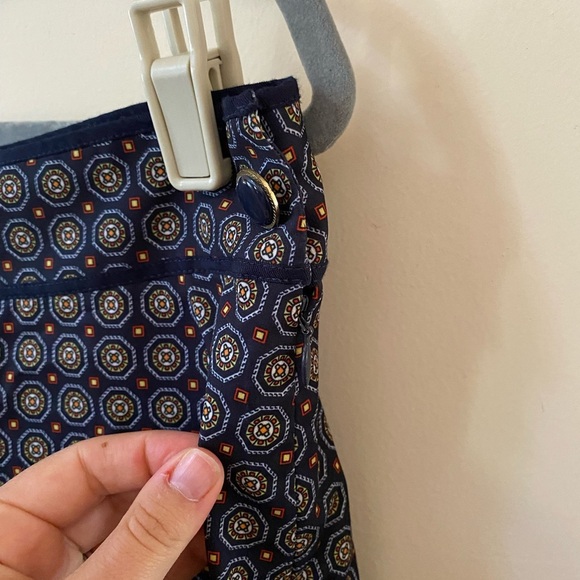 EP PRO GOLF PATTERNED SKORT NAVY BLUE SIZE 8 - Picture 5 of 8